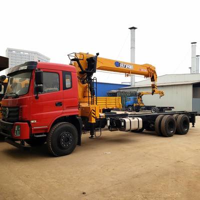 东风14吨单桥随车吊 高效灵活的重载搬运解决方案