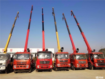 东风随车吊 详解8吨级后八轮随车吊的功能与选购指南