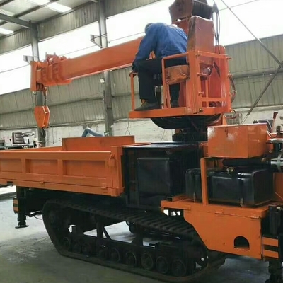 多功能履带随车吊 矿山作业中的“四不像”革新力量